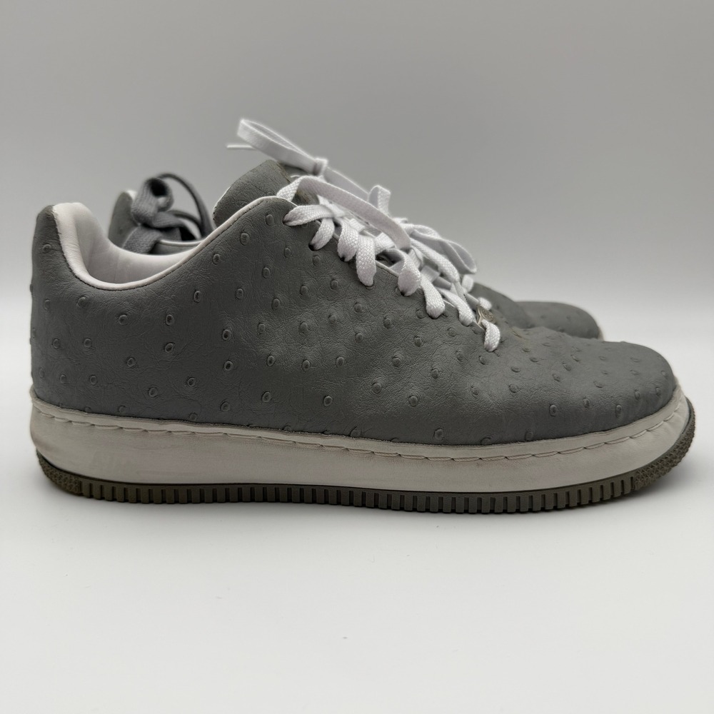 Nike Air Force 1 Supreme Seamless Ostrich Mens 9.5 Rare Shoes Sneakers Project - Picture 3 of 8